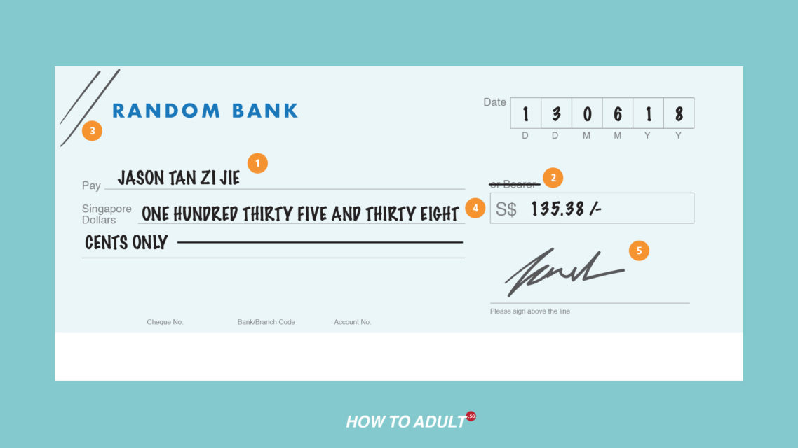 HowTo Issue a Cheque How To Adult